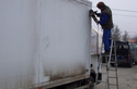 "Dobozos" teherautók ideális árurakodó kapujai-     HÖRMANN kapu a kamion oldalában